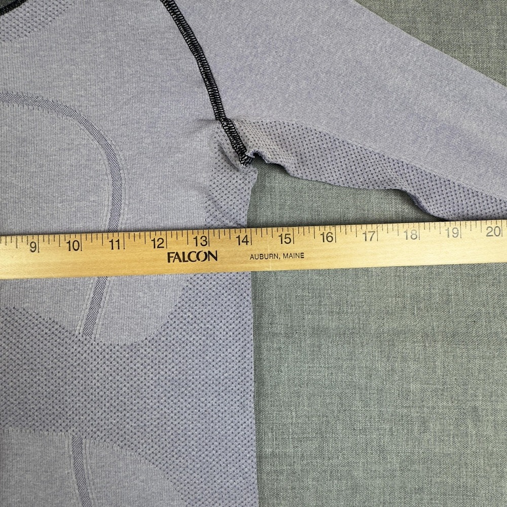Lululemon Swiftly Tech Long Sleeve Shirt Womens 4 Purple Thumbholes Running Yoga - Picture 10 of 12